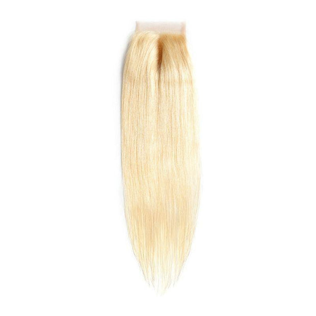 Russian Blonde Straight Closure