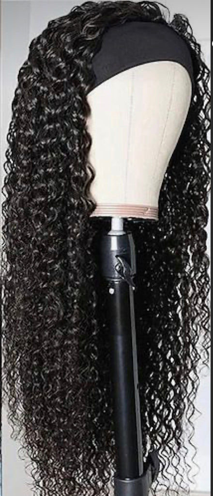 Deep Wave Headband Wig